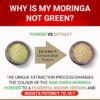 Empaque y caja True Veda moringa