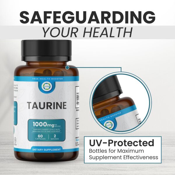 TrueMed suplemento taurina antioxidante certificado GMP
