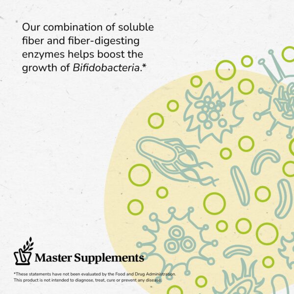 TruFiber apoyando crecimiento de probióticos saludables