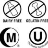 Turmerica gomitas cúrcuma orgánica certificada USDA hechos en USA