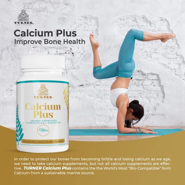 Version 1.0.0 Etiqueta de TURNER Calcium Plus