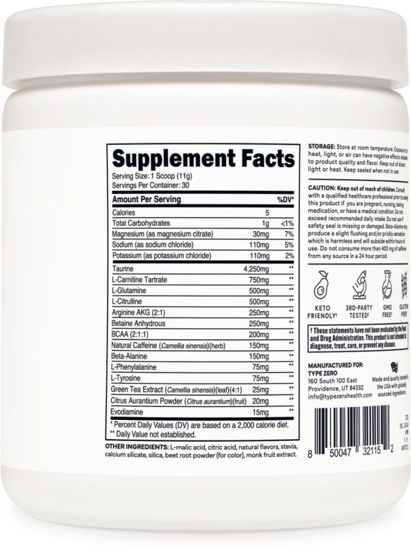 Porciones e informacion en etiqueta