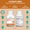 Ultimate Mind cápsulas azules y blancas para funciones cerebrales
