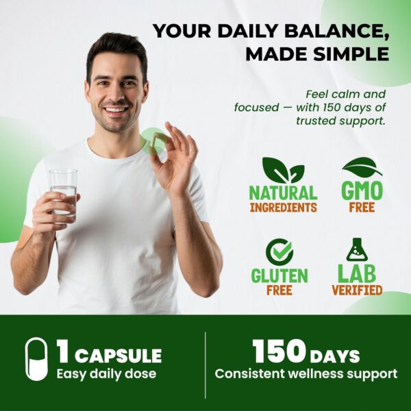 Cápsulas dentro del frasco ULTRA HERBS 5-HTP