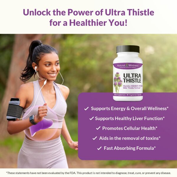 UltraThistle suplemento natural para energía y balance hepático