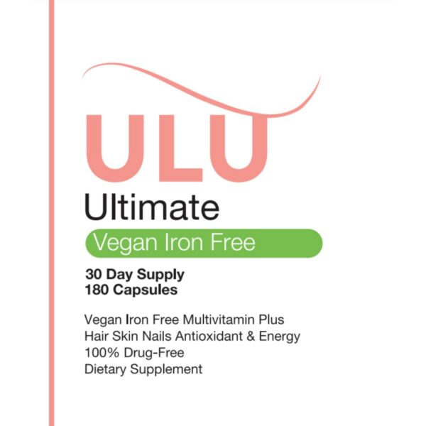 Frasco lateral de ULULIFE en fondo blanco