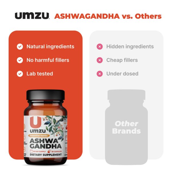 UMZU Ashwagandha avanzada para salud cognitiva y balance hormonal