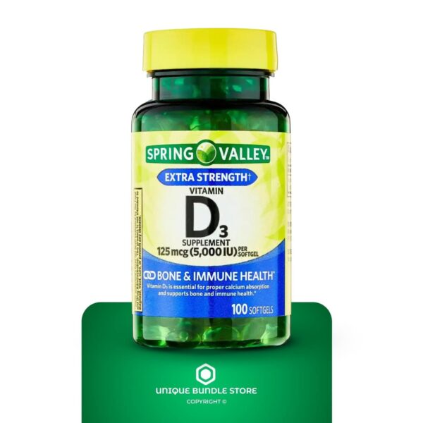 Version 1.0.0 Paquetes de 3 botellas Vitamina D3 5000 UI