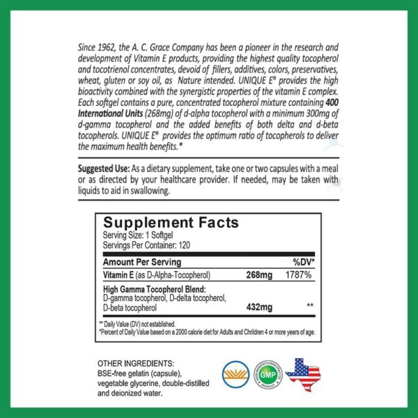 Version 1.0.0 Interior del frasco UNIQUE E