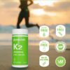 Etiqueta de vitamina K2 MK-7 UpNourish