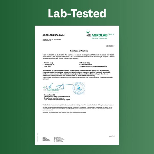 URVI gomitas sabor manzana canela degustación