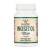 Frasco con etiqueta de Inositol