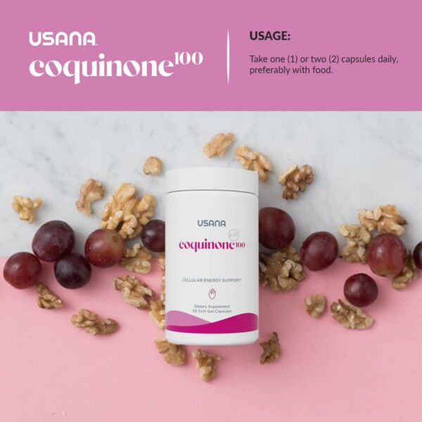 Empaque exterior de USANA CoQuinone 100