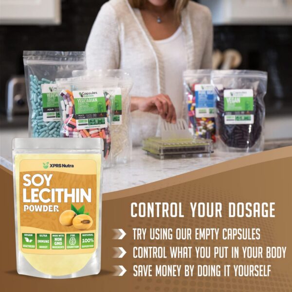 Ingredientes en etiqueta de lecitina