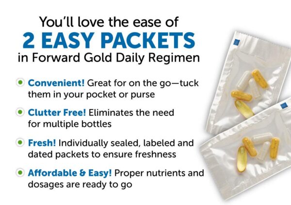 Suplemento Forward Gold en uso diario