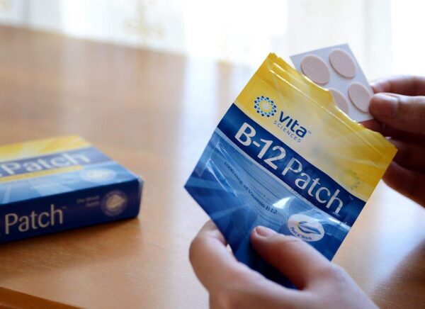 Uso del parche vitamina b12 Vita Sciences para energía diaria