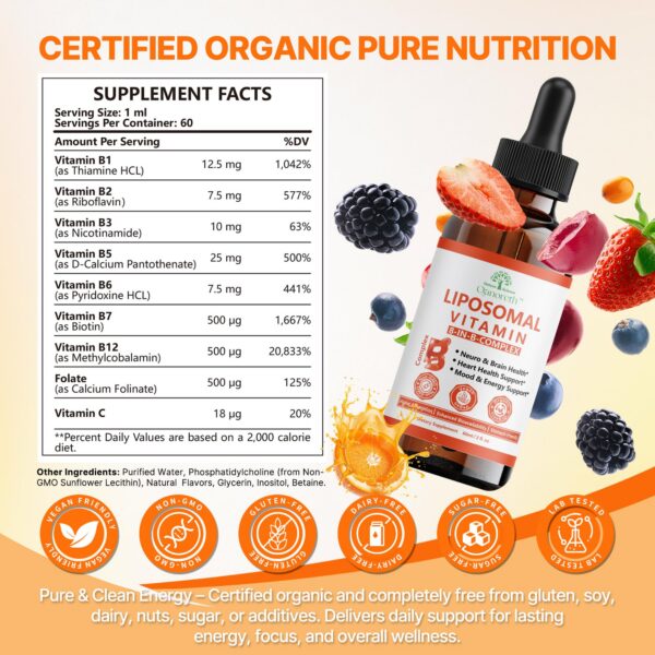 Version 1.0.0 Uso sublingual del Liposomal B Complex