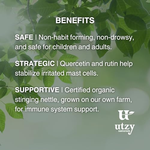 Utzy Naturals Allurtica apoyo natural para salud nasal