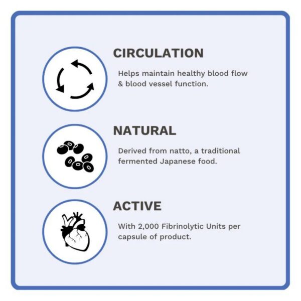 Empaque exterior Utzy nattokinase