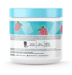 Vaso de agua con polvo hidratante Cira Hydration