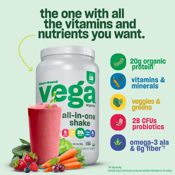 Vega All-In-One Shake sabor French Vanilla