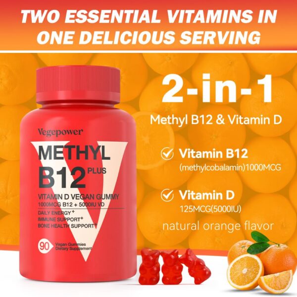 Vista lateral del envase Vegepower