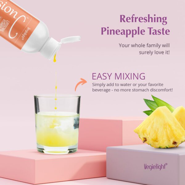 Version 1.0.0 VEGIELIGHT PassionC vitamina C sin gluten ni GMO