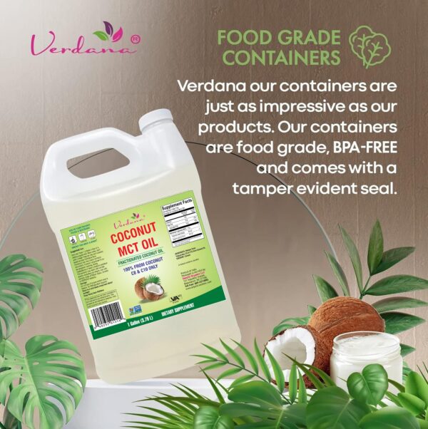 Version 1.0.0 Botella MCT para cocina y bebidas