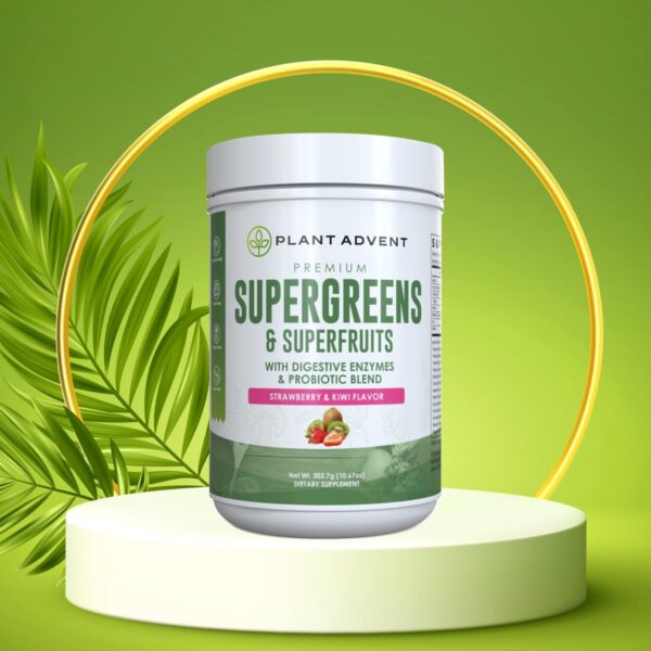 Version 1.0.0 Verter polvo Plant Advent supergreens superfrutas