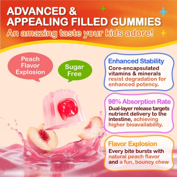 Caja con gomitas infantiles