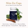 VIDAPURA Nite-Zzz Suplemento natural para sueño y energía diurna