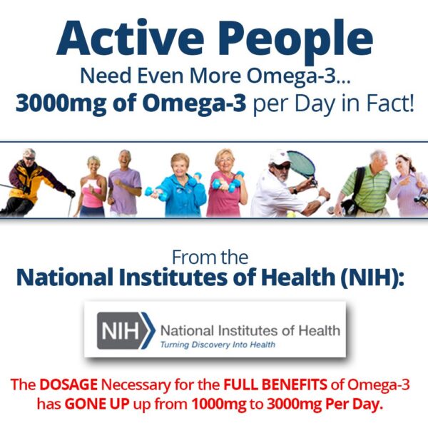 Cápsulas blandas de Omega-3 Islandés