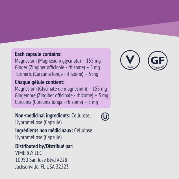 Frasco de Vimergy Magnesium Glycinate