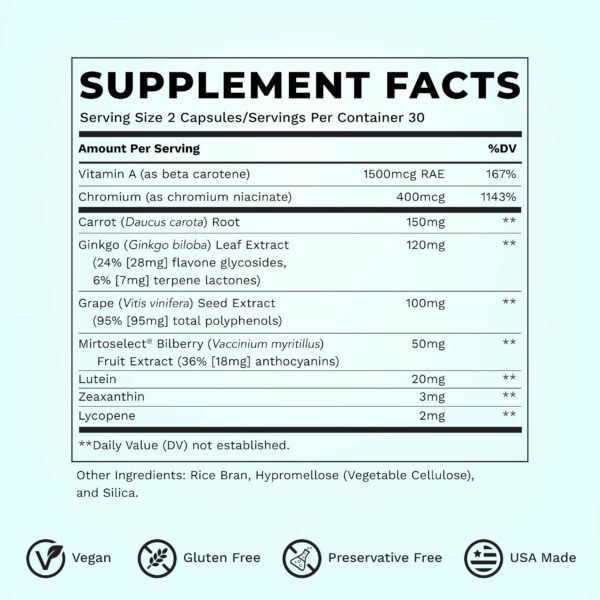 Presentación de Visibili-T 60 cápsulas
