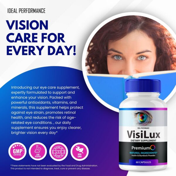 Visilux vitaminas para salud ocular máxima potencia
