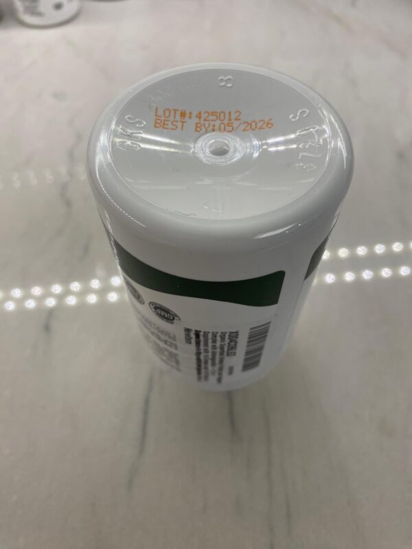 Visión lateral del suplemento AAMATEC LIFE superalimentos