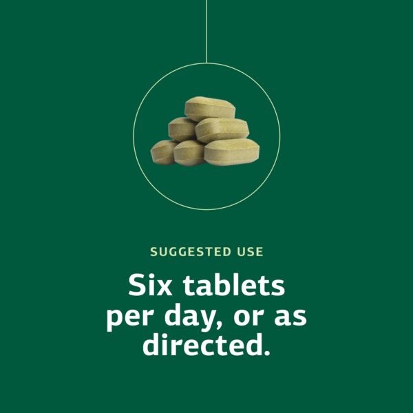 Version 1.0.0 Vista cercana de tabletas folato natural