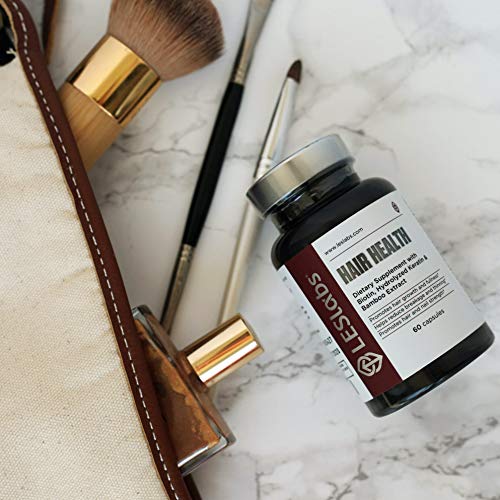 Vista inferior frasco LES Labs Hair Health