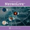 Vista lateral botella NeuroLive suplemento Amy Myers MD
