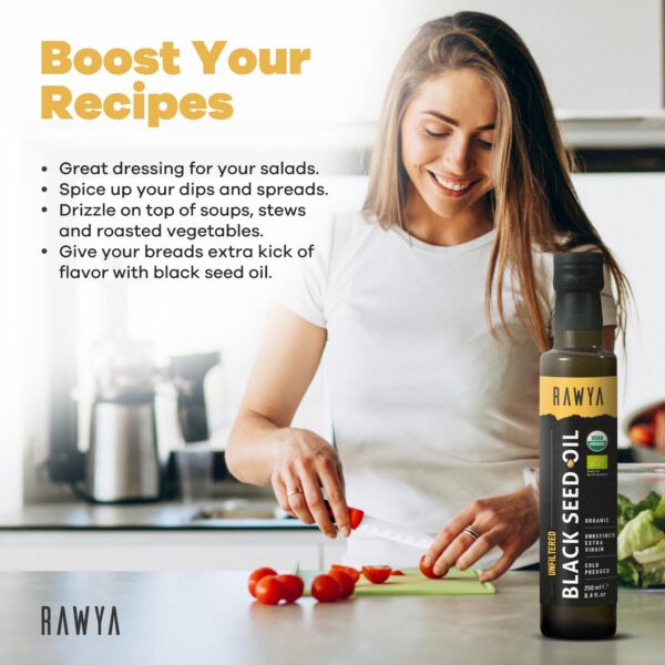 Version 1.0.0 Vista lateral de la botella RAWYA