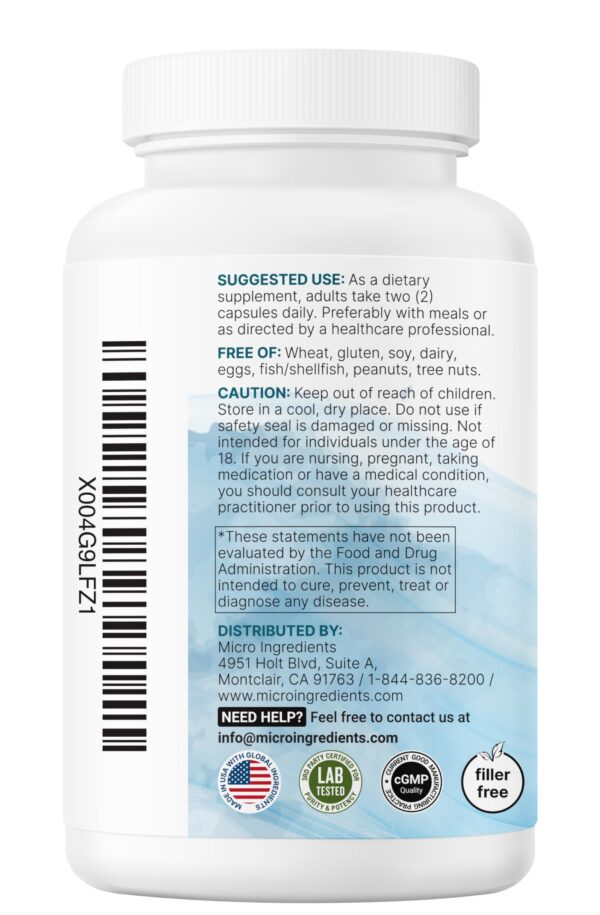 Vista lateral de la caja del producto