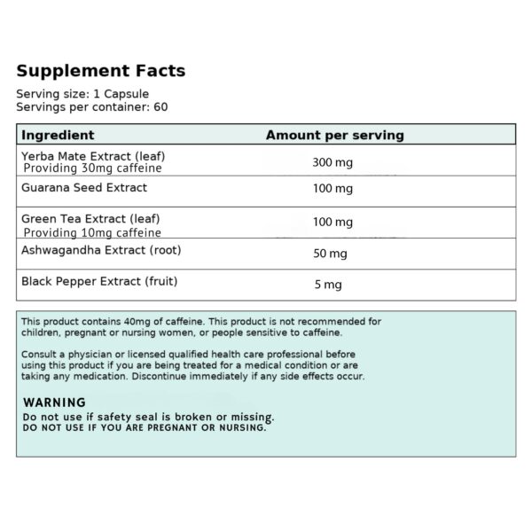 Vista lateral del envase
