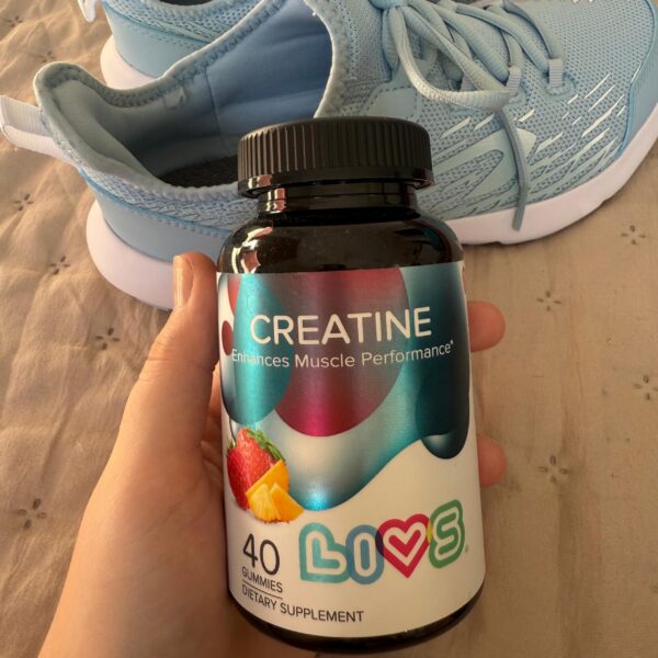 Version 1.0.0 Gomitas de creatina LIVS para fuerza y recuperación