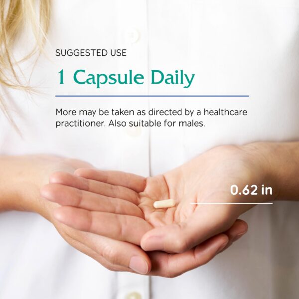 Vista lateral frasco Vitanica Flora Symmetry