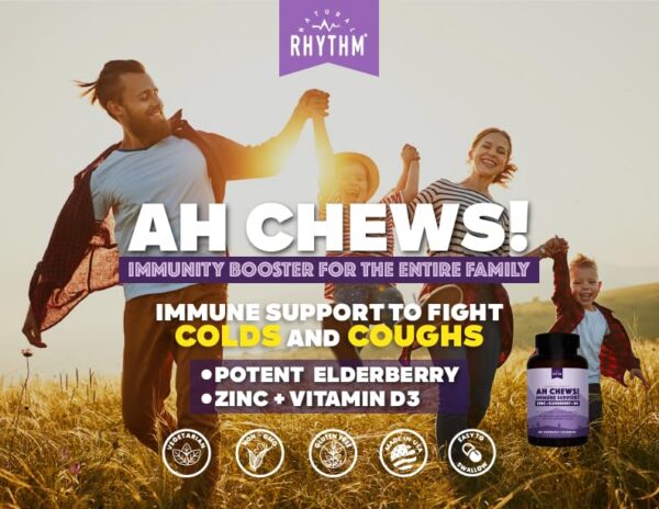 Version 1.0.0 Vista lateral paquete Natural Rhythm Ah Chews