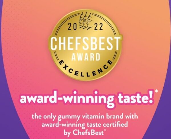 Frasco y empaque en estante