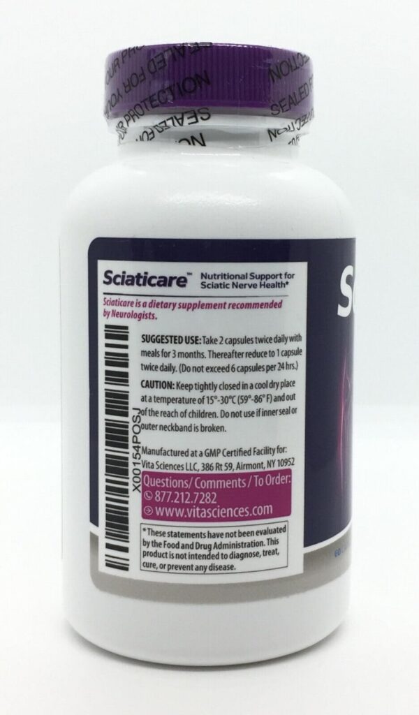 Lista de ingredientes de Sciaticare