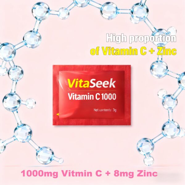 Detalle de sabor fresa en envase