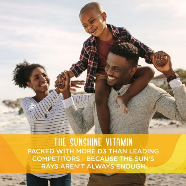 Interior del envase VITABURST Vitamin D3 gomitas