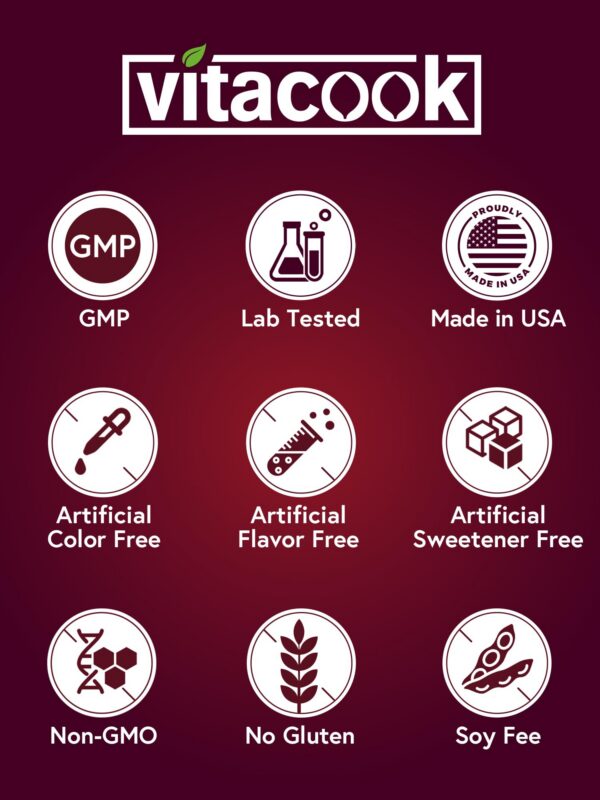 Empaque trasero de Vitacook Hierro